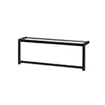Vollrath NPB89268 Cafeteria 1-Side Breath Guard For 5-Well Unit, 1/4-in Glass, Top Shelf