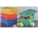 Vollrath 1507-C08 Food Storage Drain Box & Cover, 15 x 20 x 7-in, 7-in Drain, Yellow