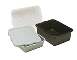 Vollrath 1520B-05 Budget Bus Box w/ Tapered Side Walls, 15 x 20 x 5-in, White