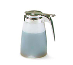 Vollrath 2710 Syrup Server w/ White Poly Jar & Chrome Top, 10-oz