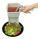 Vollrath 2800-31 Sauce Boss Dispenser - 8-Setting Portion Control, Gray