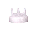 Vollrath 3300-13 Tri-Tip Replacement Cap - For 8,12,16,24,32-oz, Wide Mouth, Clear