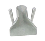Vollrath 3672 French Fry Scoop - Dual Handle, 9x8x2, Plastic