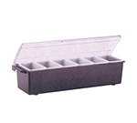 Vollrath 4746-01 Condiment Dispenser w/ Standard Lid, Plastic, 8-pint, Brown