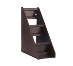 Vollrath 4830-06 Self-Serve System Stand, 3-Tier, 11-3/4 x 13-3/4 x 5-5/8-in, Black
