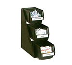 Vollrath 4842-06 Self-Serve Condiment System w/ 8-in Bin & Clip, 3-Tier, Black