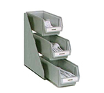 Vollrath 4843-01 3-Tier Condiment Self-Serve System Set - (3) 11-1/4