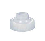 Vollrath 4914-13 Wide Mouth Squeeze Bottle Replacement Cap - Closeable, Fits 16-32 oz Clear
