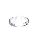 Vollrath 527T Condiment Lid Only, Glass, Clear