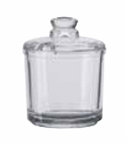 Vollrath 527 6-oz Condiment Jar with Lid - Glass