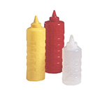 Vollrath 5324-13 Squeeze Bottle Dispenser, 24-oz, Closeable Cap, Clear Bottle & Cap