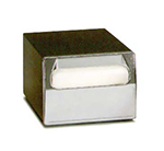 Vollrath 6512-06 Napkin Dispenser For 5 x 6.5-in Napkins, Chrome, Black