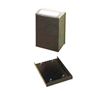 Vollrath 6512-88 Napkin Dispenser For 5 x 6.5-in Napkins, Wall Mount, Black