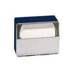 Vollrath 6516-06 2-Side Napkin Dispenser For 5 x 6.5-in Napkins, Chrome, Black