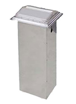 Vollrath 6520-28 In Counter Napkin Dispenser For 3.75 x 6.5-in Napkins, Chrome