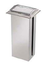 Vollrath 6535-13 In-Counter Napkin Dispenser - 500 Capacity, Stainless
