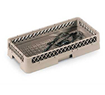 Vollrath HR2A Dishwasher Flatware Rack - Half-Size, Open, Beige