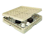 Vollrath TR-13 Dishwasher Rack, Low Profile, Base Only, Full Size, Beige