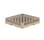 Vollrath TR-7 Full-Size Dishwasher Glassware Rack - 36-Square Compartment, Beige