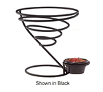 Vollrath WC-6009 Wire Cone Basket, 1-Cone w/ Ramekin Holder, Large, Chrome