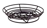 Vollrath WP9-06 Wire Platter 9-in, Black Powder Coated Metal