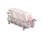 Vollrath WR-1024 Rectangular Wire Sugar Caddy with Handles