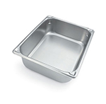 Steam Table Pan - 1/2 Size, 2-1/2" Deep, 18-ga Stainless