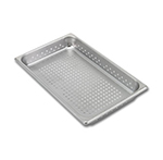 Vollrath 30243 Steam Table Pan - Perforated, 1/2 Size, 4