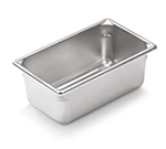 Steam Table Pan - 1/9 Size, 4" Deep, 22-ga Stainless