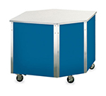 Vollrath 36285 Corner Serving Station - 27x19-5/16x28x28