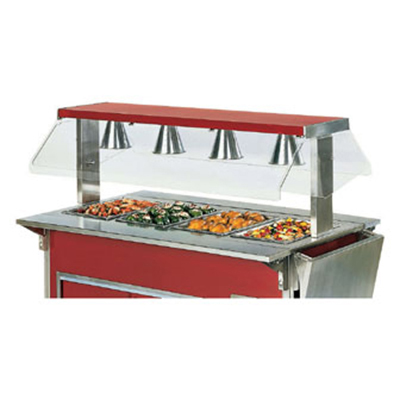 Vollrath 36339 28" Breath Guard - Adjustable, Classic Base