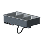 Vollrath 36404 3-Well Modular Drop-In - Infinite, Standard Drain, 625W, 120v