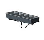 Vollrath 3647570 5-Well Modular Drop-In - Thermostat Control, Manifold Drain, 625W 240v