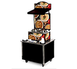 Vollrath 3702807 Soup Kiosk Merchandiser with Variety Graphics - Cup/Bowl Dispenser, 34x28x78