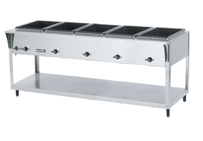 Vollrath 38205 5-Well Hot Food Table - (5) Thermostat, Drain 120v