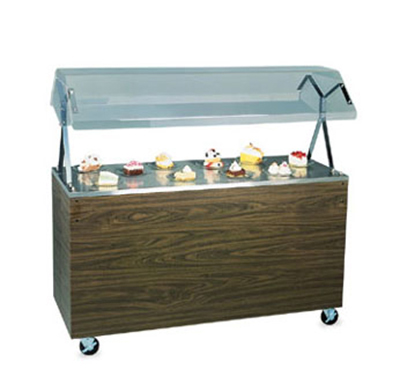 Vollrath 39705 Affordable Portable Utility Station w/ Open Storage Base, 60 x 24 x 57-in