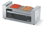 Vollrath 40820 5-Roller Hot Dog Grill - 12 Capacity, Temperature Control, 120v
