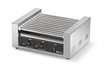 Vollrath 40821 7-Roller Hot Dog Grill - 18 Capacity, Temperature Control, 120v