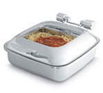 Vollrath 46134 6-qt Square Glass Top Induction Chafer - Stainless
