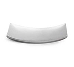 Vollrath 46223 Curved Double-Wall Platter - 15x8-1/4