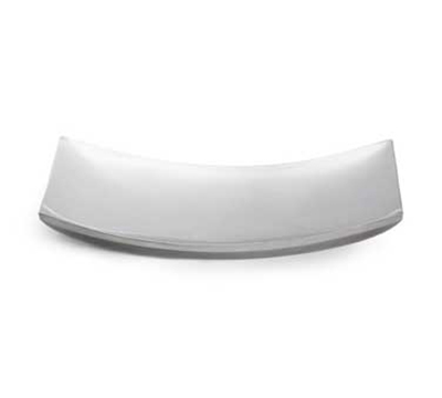 Vollrath 46223 Curved Double-Wall Platter - 15x8-1/4" Stainless