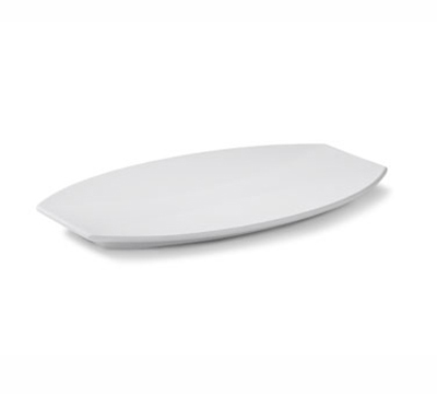 Vollrath 46292 Medium Melamine Platter - 14-1/8x9x1-1/4