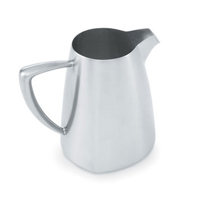 Vollrath 46308 9-oz Open Creamer - Satin-Finish Stainless