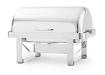 Vollrath 46350 9-qt Economy Retractable Rectangular Chafer - Mirror-Finish Stainless