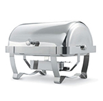 Vollrath 46520 9-qt Retractable Rectangular Full-Size Chafer - Mirror-Finish Stainless