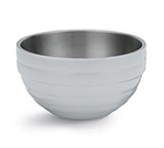 Vollrath 46591-50 3.4-qt Round Insulated Bowl - 18-ga Stainless, Pearl White