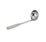 Vollrath 46641 Windway 4-oz Ladle with Spout - Gold Plated Accent, 18-ga Stainless