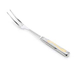 Vollrath 46648 Windway 2-Tine Pot Fork - Gold-Plated Accent, 18-ga Stainless