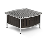 Vollrath 4667475 Small Contoured Buffet Station - 16x16x7-1/2