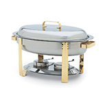Vollrath 46327 6-qt Oval Chafer Food Pan - Mirror-Finish Stainless